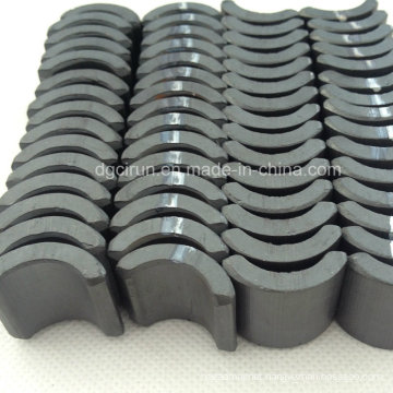 Custom Arc Shape Ceramic Motor Magnets